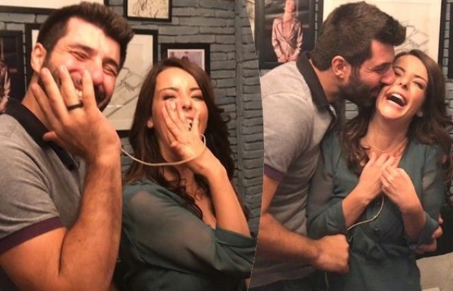 Evlilik yolunda ilk addımı atdılar