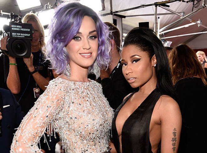 Keti Perri və Niki Minaj klipdə yer almadı - video