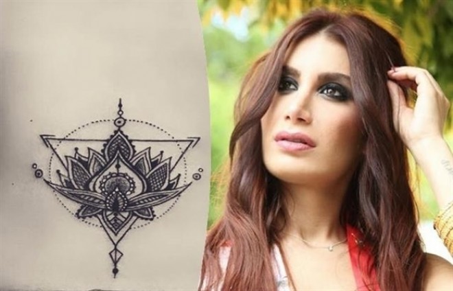 İrem Dericinin yeni döyməsi - foto