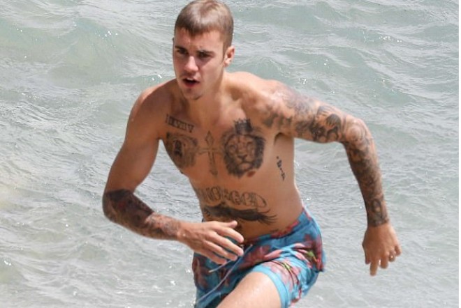 Castin Biber Fransada dincəlir - fotolar