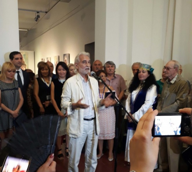 Rəssamlar İttifaqında növbəti sərgi türk xalqlarının folkloruna və etnoqrafiyasına həsr edilib - fotolar&nbsp;