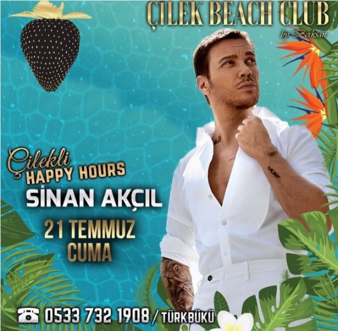 Sinan Akçıl sevənlərinə "xoşbəxt saat" yaşadacaq