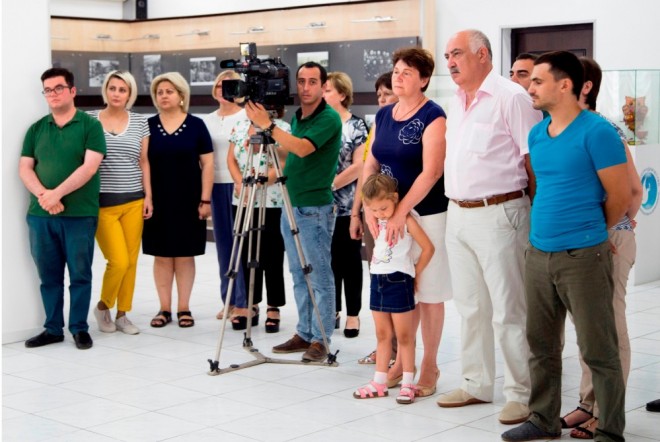 Rusiya İnformasiya və Mədəniyyət Mərkəzində Stalinqrad döyüşünə həsr edilən sərgi keçirilib