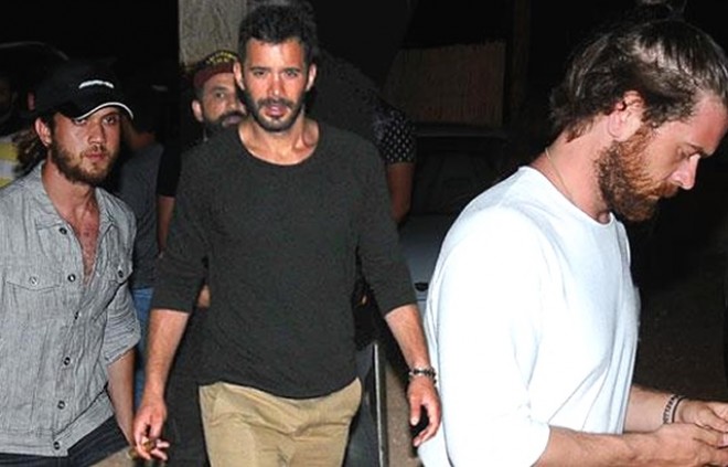 Üç məşhur aktyor bir arada&nbsp;