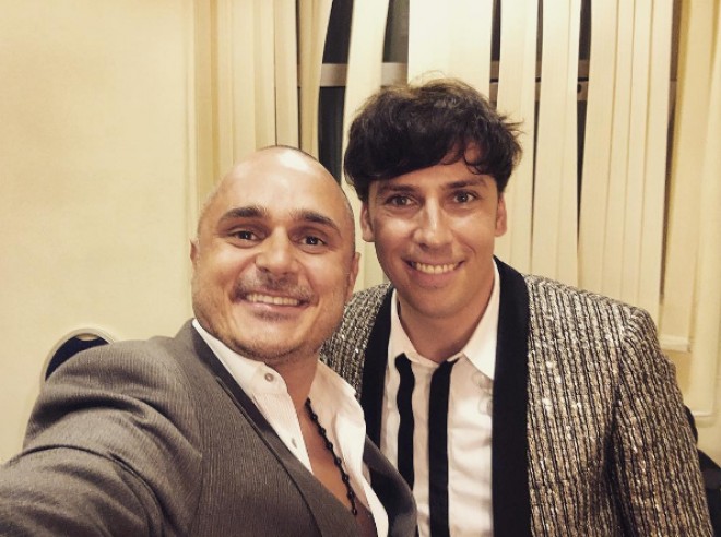 ​Miri Yusif Maksim Qalkinlə bir arada - foto