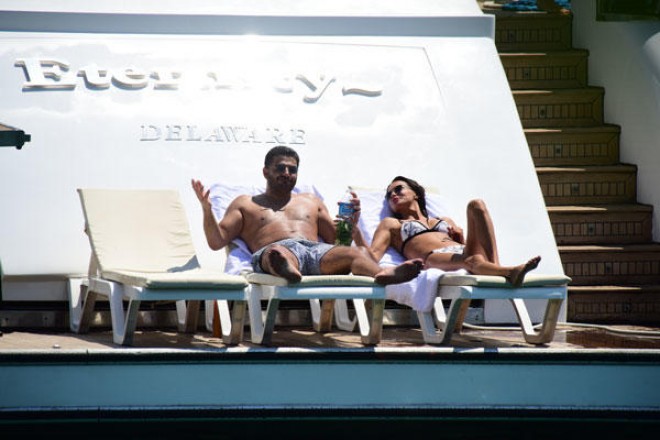 Ebru Şallının Bodrum istirahəti - fotolar