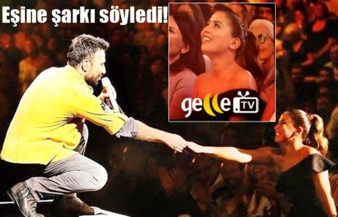 Tarkan konsertdə həyat yoldaşına mahnı oxudu