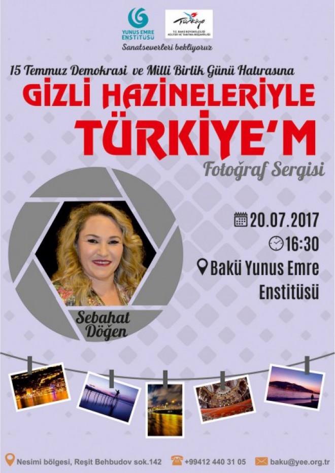 Bakıda “Gizli xəzinələri ilə Türkiyəm” adlı fotosərgi açılıb
