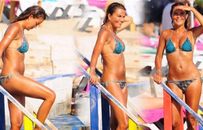 Özləm Yıldız Bodrumda tətildə