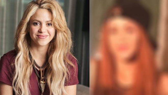  Şakira saçının rəngini dəyişdi - foto