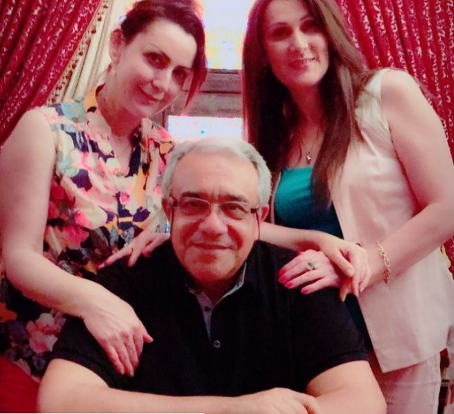 Xalq artistləri Cahangir Zeynalovla bir arada - foto