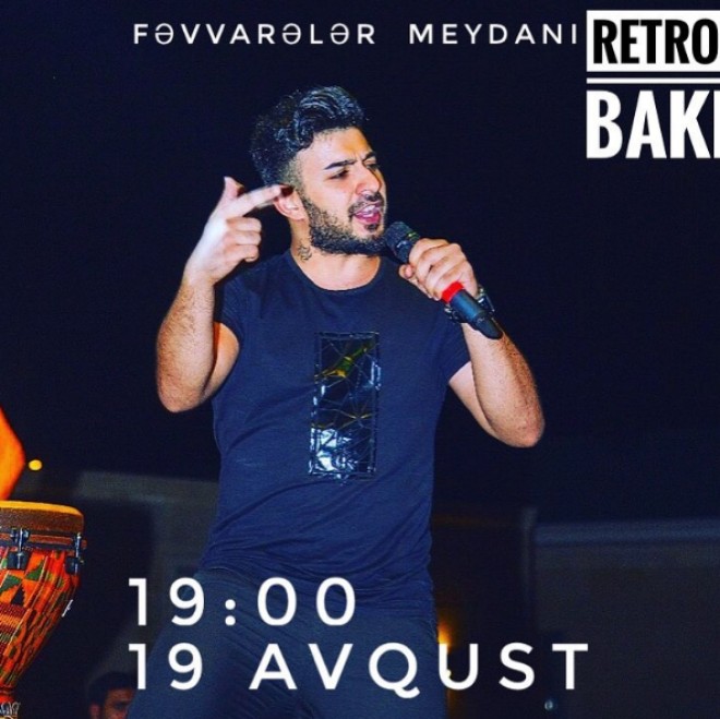 Sami Oruc “Retro Bakı”da - foto