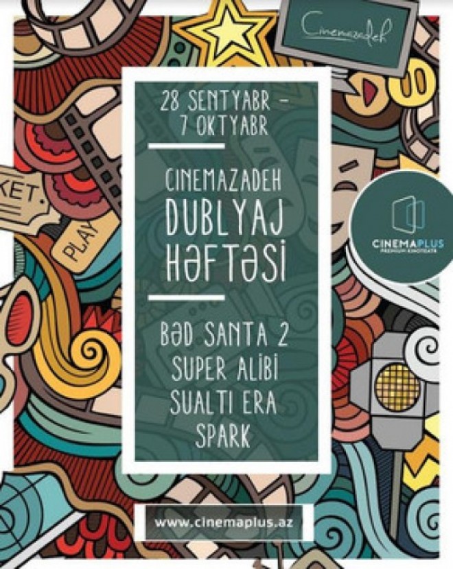 Azərbaycan dilində dublyaj olunan filmlər həftəsinə başlanılıb