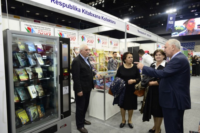 “Avtomat kitab köşkü”nün təqdimatı olub