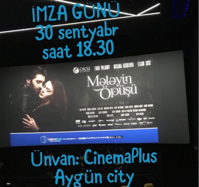 “Mələyin Öpüşü”nün növbəti imza günü