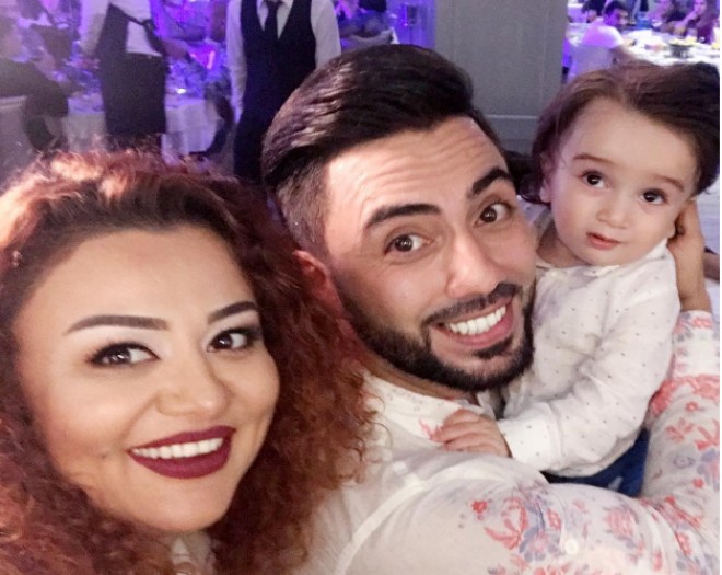 Kərim oğlu üçün ad günü keçirdi - video