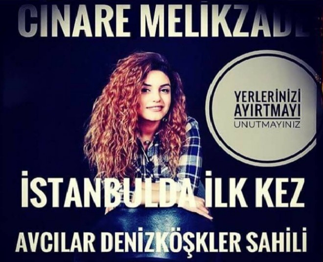 Çinarə İstanbulda solo konsert verəcək&nbsp;
