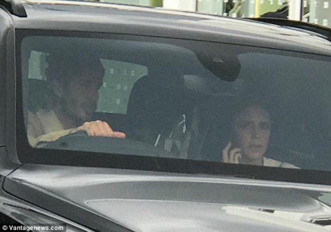 Bekhemlər ailəsi Londonda görüntüləndi - fotolar