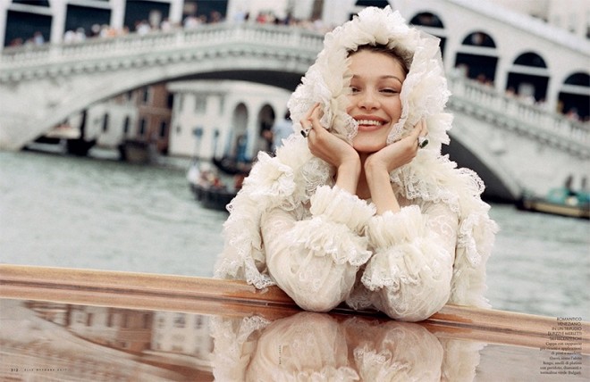 Bella Hadid İtaliyanın “Elle” jurnalında - fotolar