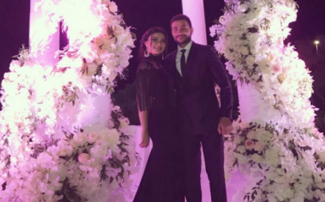 Elçin Cəfərov xanımı ilə fotolar