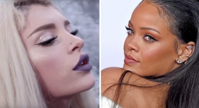 Səsi və hərəkətləri ilə Rihannaya bənzədilən müğənnidən yeni klip - video
