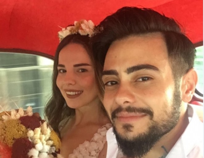 Aktyorun toyundan ilk fotolar