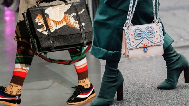 2017-2018 payız-qız ayaqqabı və çanta trendi - foto