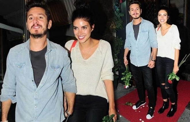 Klipində oynadı, sevgili oldular