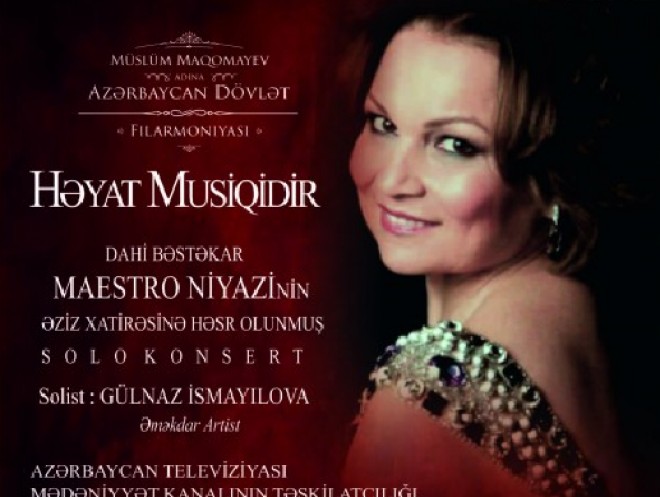 Filarmoniyada növbəti konsert - “Həyat musiqidir” adlanır