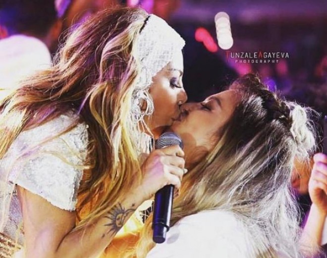 Aygün qızı ilə öpüşdüyü fotosunu paylaşaraq onu təbrik etdi - foto 