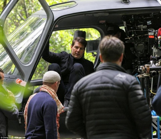 Tom Kruz çəkilişlərə başladı - fotolar