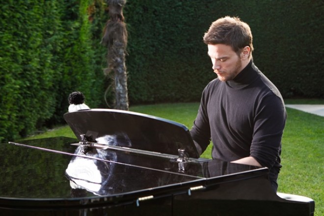 Sinan Akçıl klip çəkdirir - fotolar