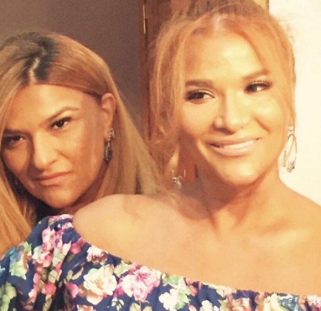 Xumar Qədimova bacısı ilə - foto&nbsp;