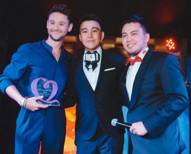 Eldar Qazaxıstanda mükafat aldı - foto