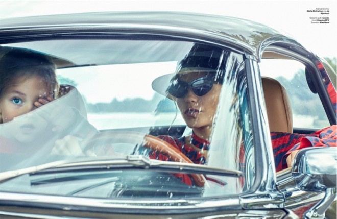 Nataşa Poli Hollandiyanın “Vogue” jurnalında - fotolar