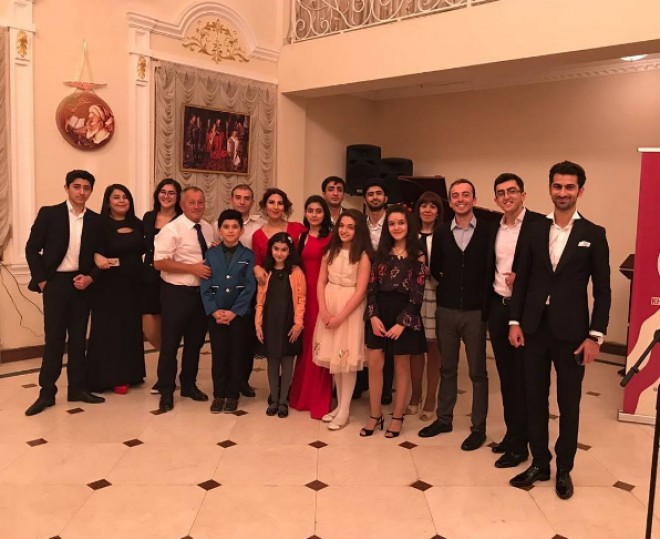 Xalq Artistinin tələbələri möhtəşəm konsert verdilər - foto 