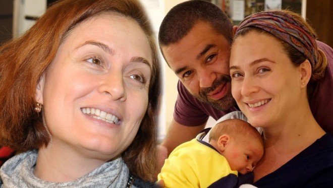 Müxbirləri görən aktrisa əsəbiləşdi