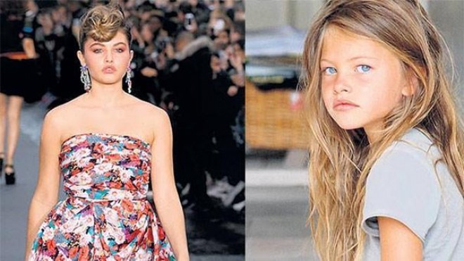 16 yaşlı Tilan Blondo Paris moda həftəsində