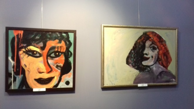 Bakıda gürcü rəssamların sərgisi açılıb – fotolar&nbsp;