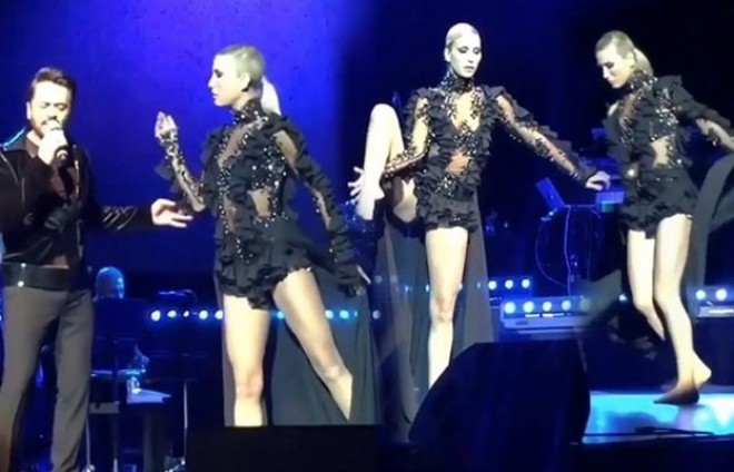 Çağla rəqsi ilə heyran etdi - video