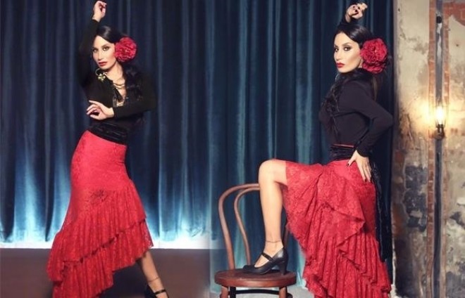 İrem Derici qaraçı geyimində - foto