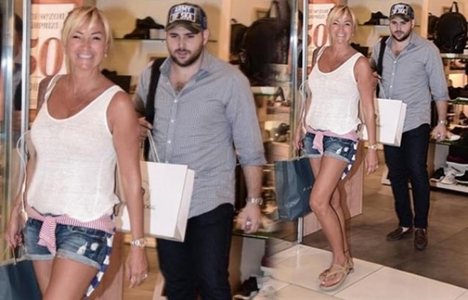 Pınar Altuğ qardaşı ilə görüntüləndi - foto