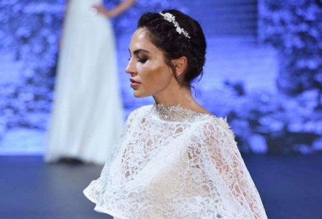 Günay Musayeva gəlinlik&nbsp;paltarı geyindi - foto