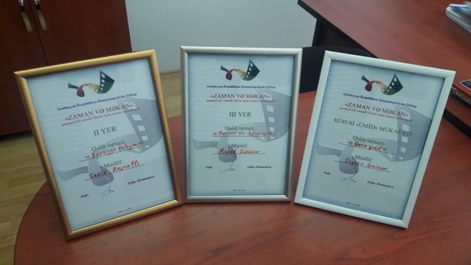 Film ssenaristləri mükafat aldılar