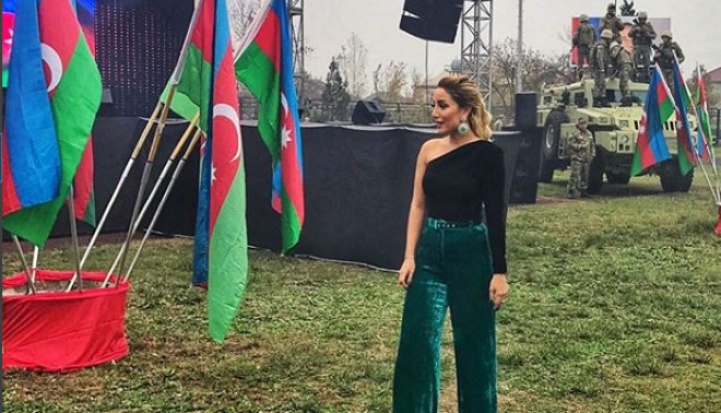 Günay İbrahimli rayonda belə görünüb - foto