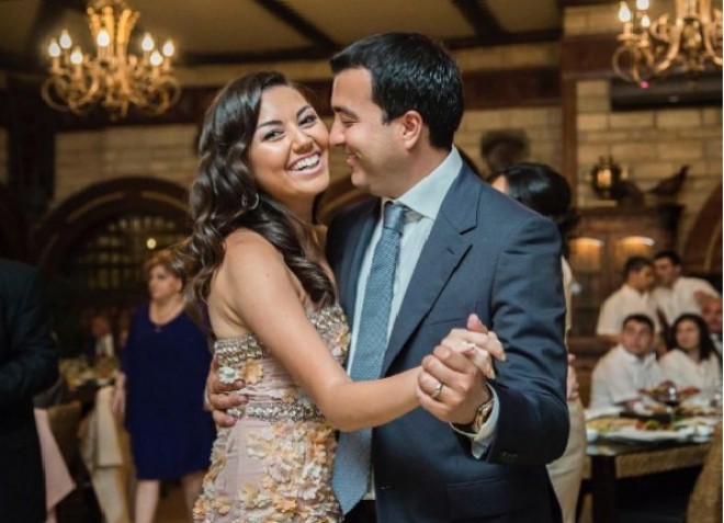 Safura həyat yoldaşı ilə 2013-cü ildə - foto