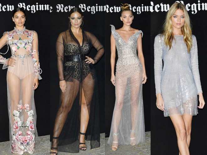 Supermodellər ziyafəti gözəlləşdirdilər