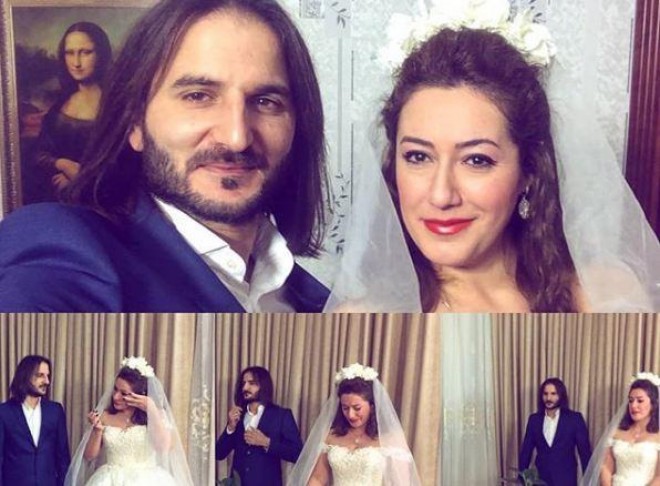 Azərbaycanlı cütlük ikinci dəfə toy edib