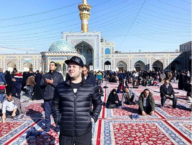 Elnur Məmmədov Məşhəd ziyarətində - foto