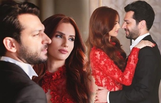 Məşhur cütlüyün romantik fotoları